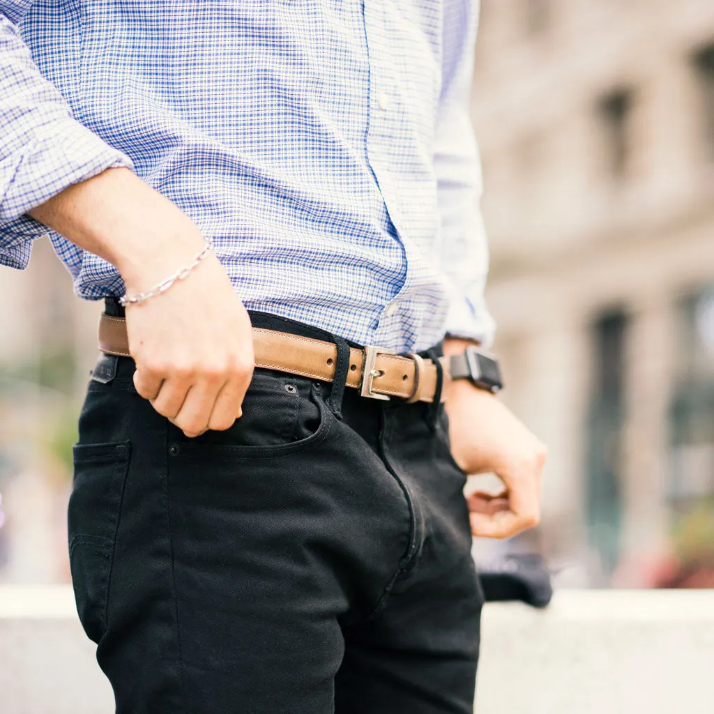 Men's Classic Leather Belt | Natural Chromexcel