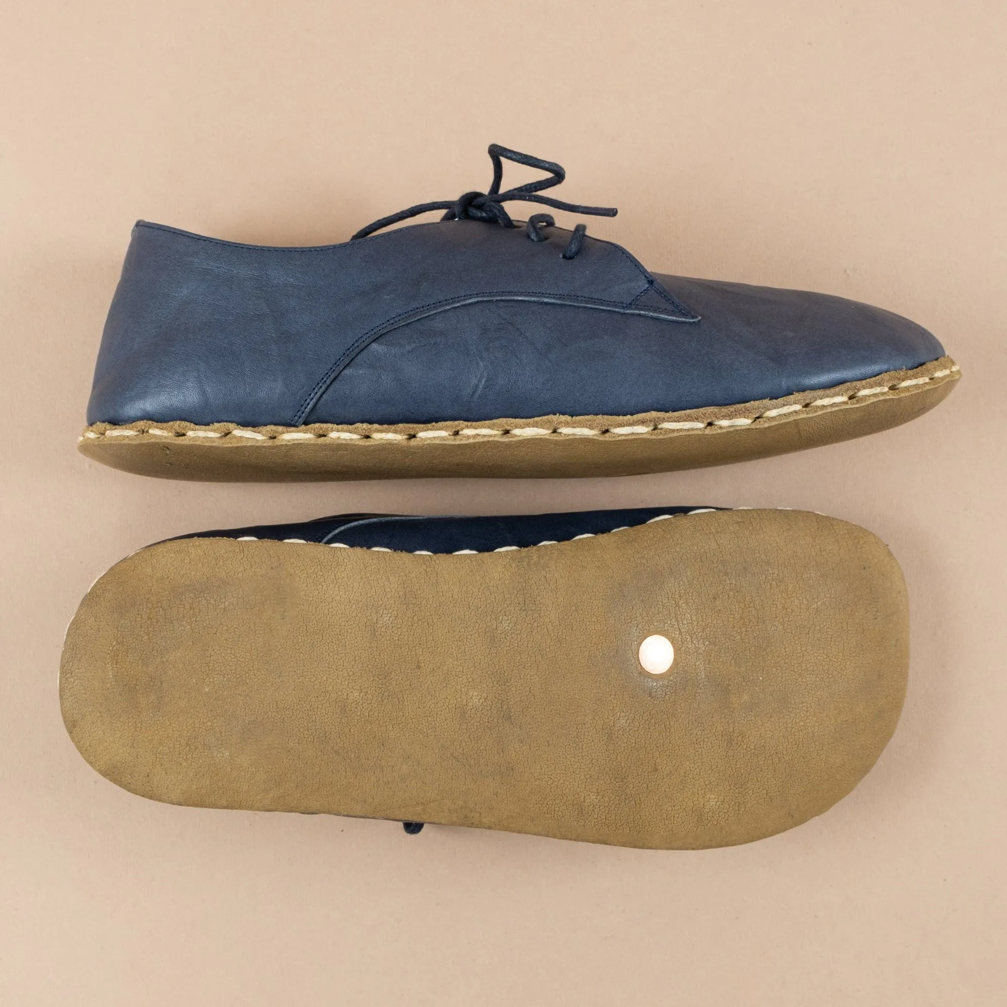 Men's Navy Oxfords