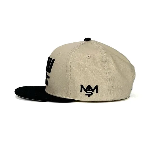 Milli Crew - Natural Sail Snapback Cap