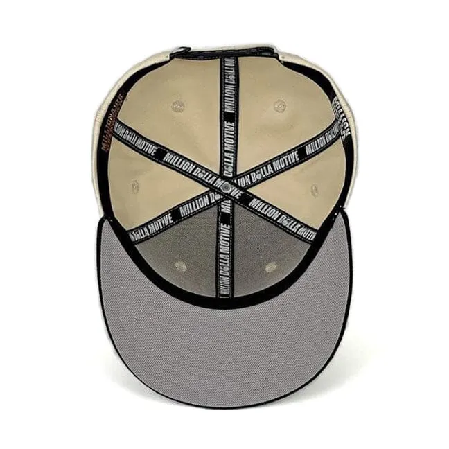 Milli Crew - Natural Sail Snapback Cap