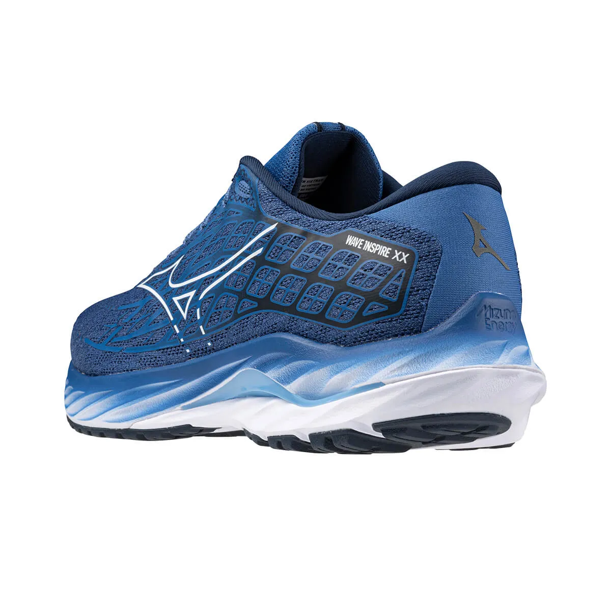 Mizuno Wave Inspire 20 Mens | Federal Blue/white/alaskan Blu