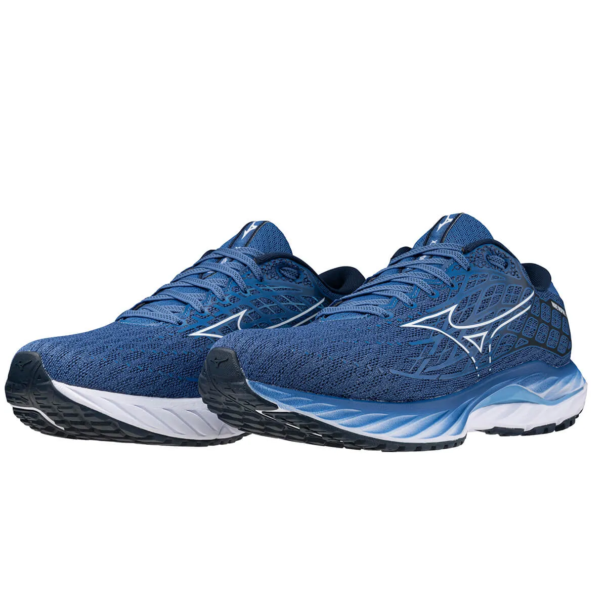 Mizuno Wave Inspire 20 Mens | Federal Blue/white/alaskan Blu