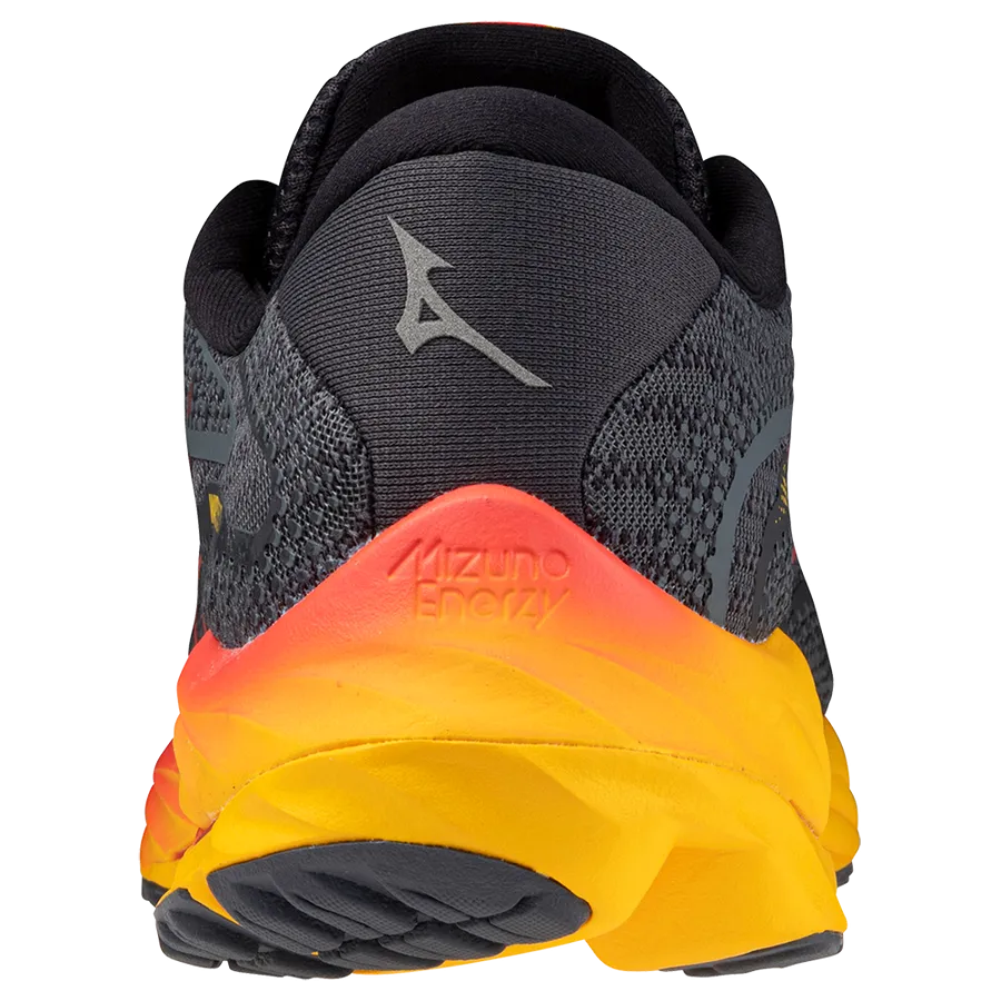 Mizuno Wave Rider 27 (Mens) - Turbulence/Cayenne/Citrus