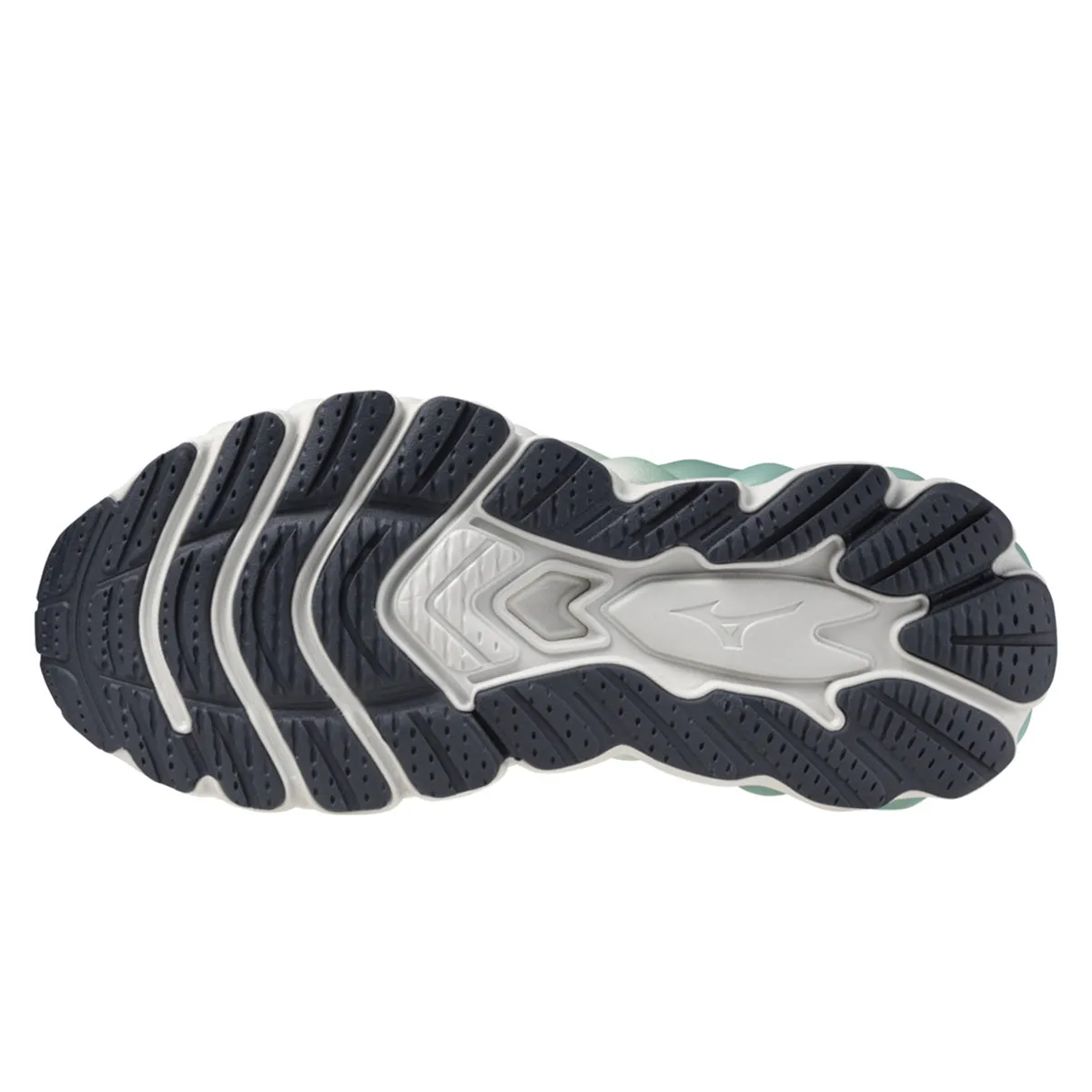 Mizuno Wave Sky 8 Womens | India Ink/neo Silver/dusty Jad