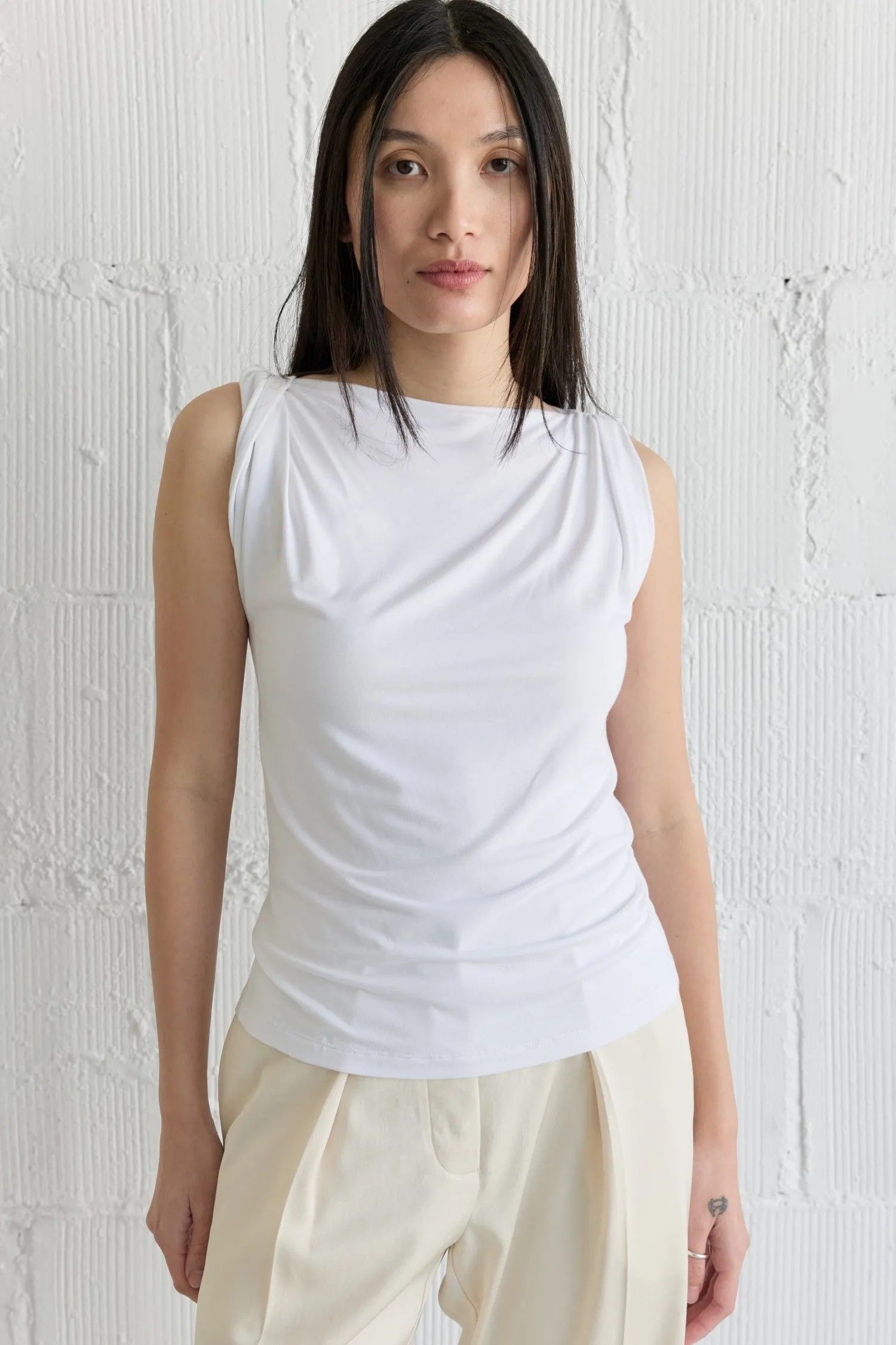 Mod Ref - The Adriana Tank | White