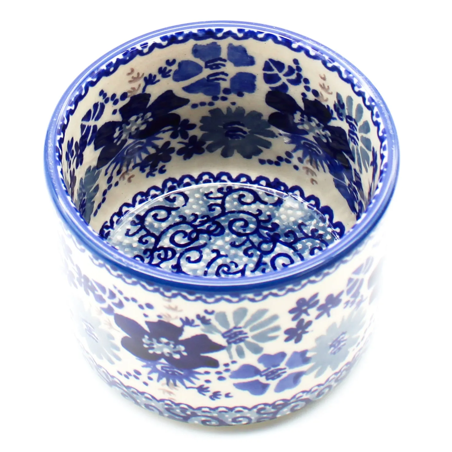 Modern Bowl 8 oz in Stunning Blue