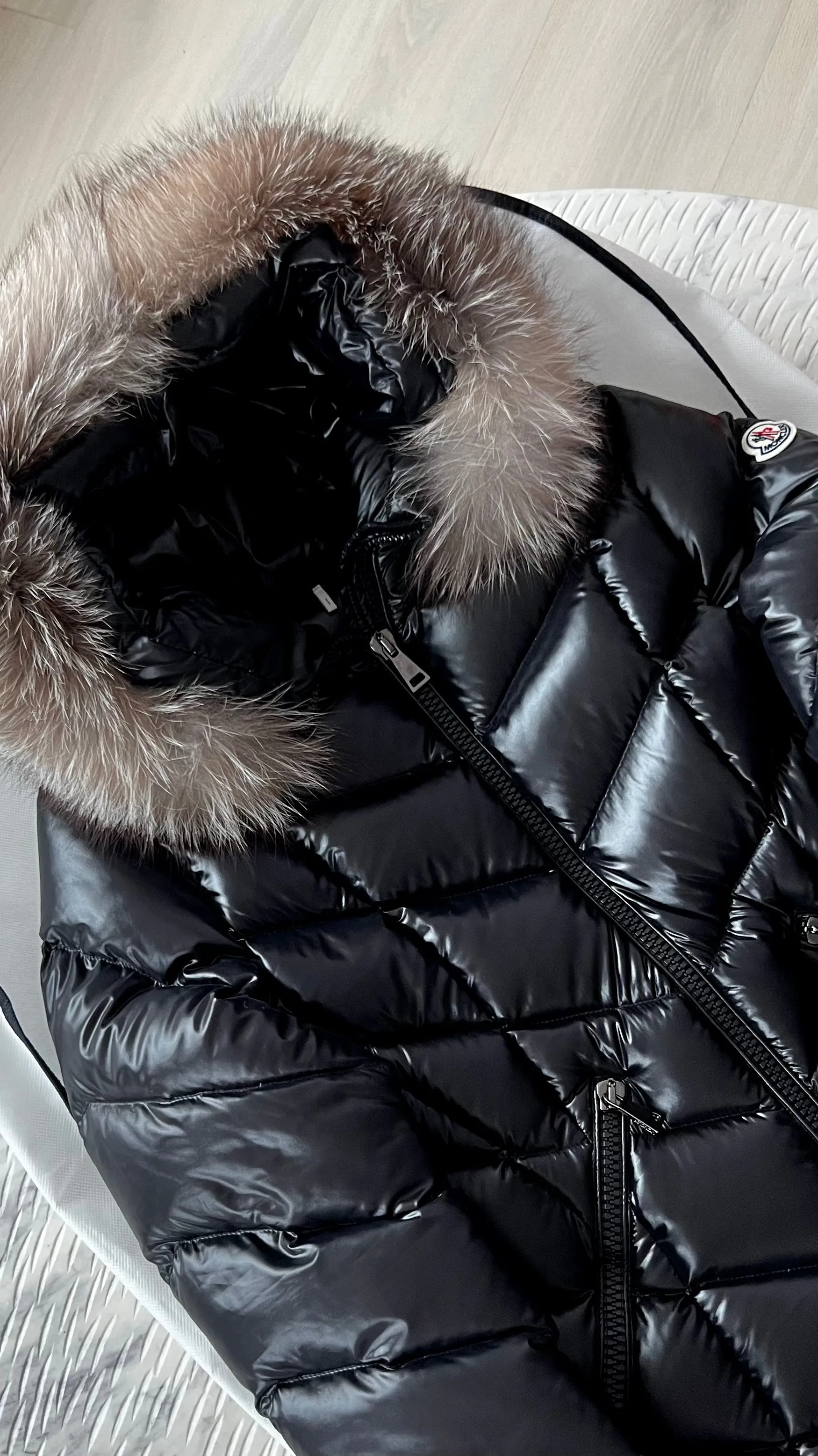 Moncler Fulmarus Long Down Jacket