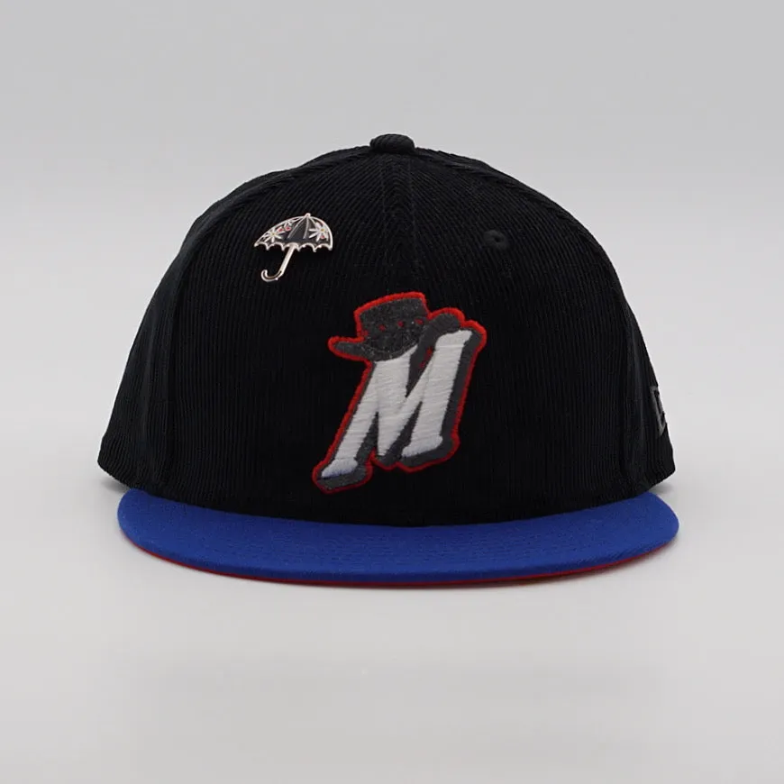 New Era Cap 59Fifty MiLB High Desert Mavericks Corduroy 2 tone No Side Patch FR Exclusive