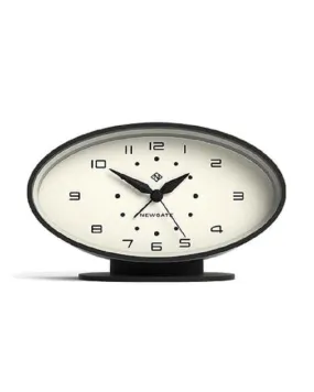 Newgate RONNIE Retro Alarm Desk Clock Black