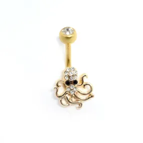 Octopus Belly Ring