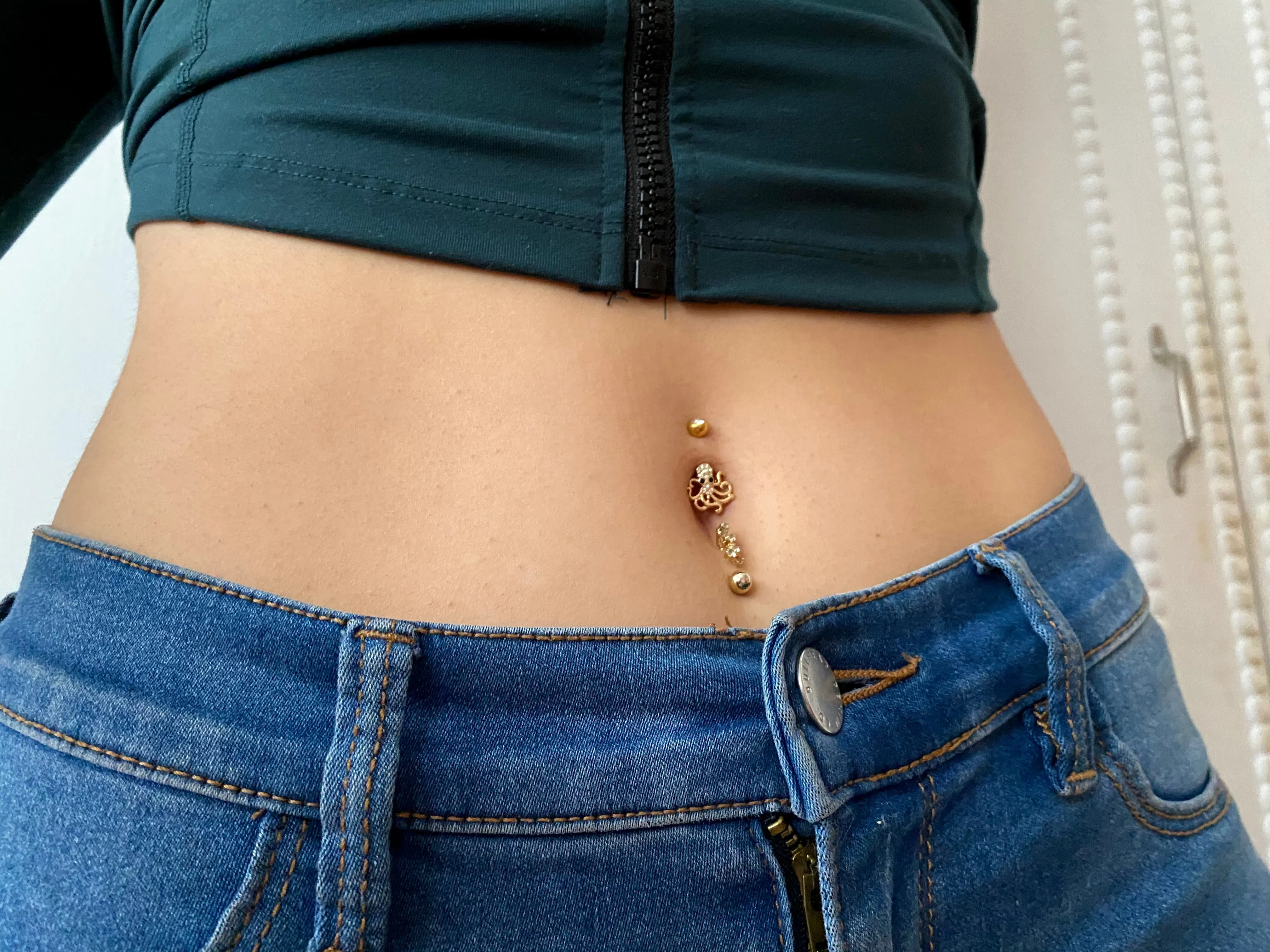 Octopus Belly Ring