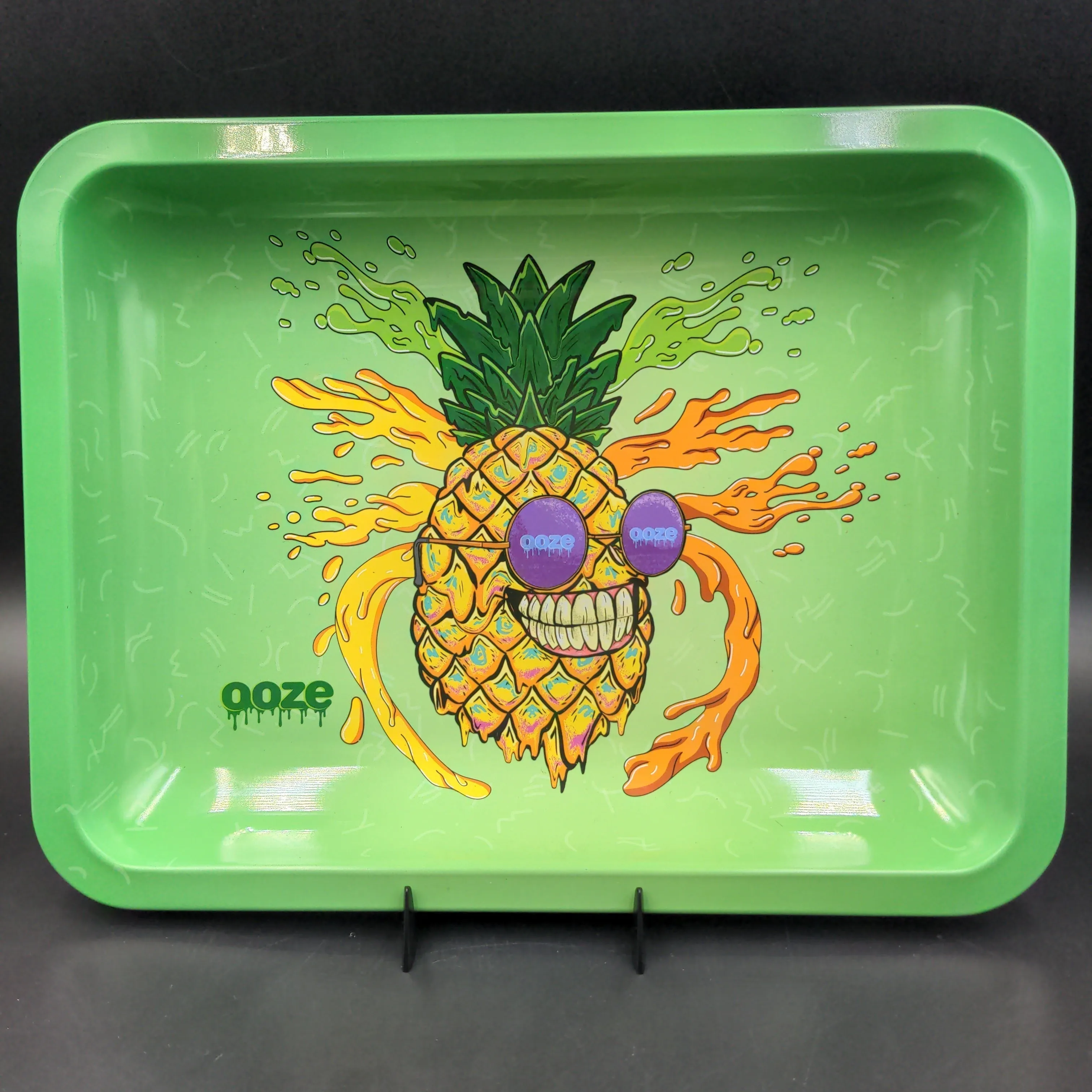 Ooze Designer Series Rolling Tray | Mr. Pineapple | 10 x 7