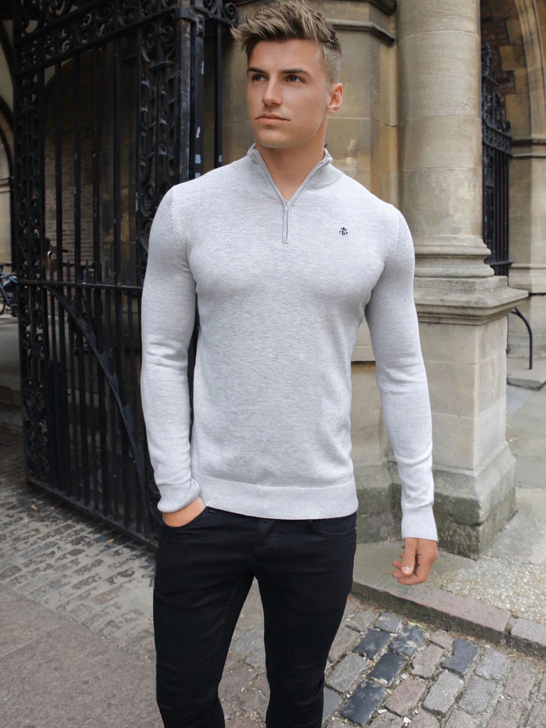 Oxbridge Jumper - Grey