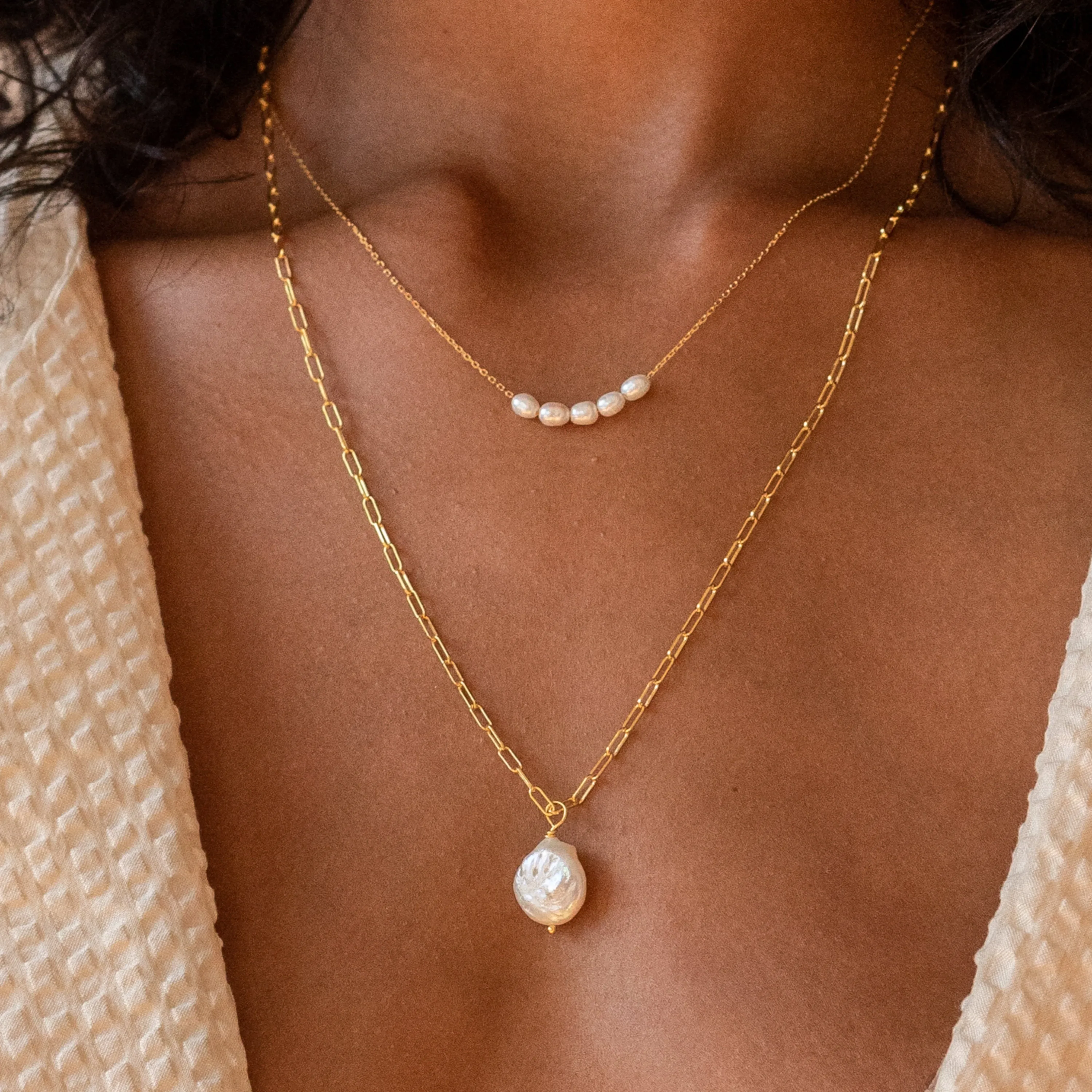 Pearl Bead Necklace