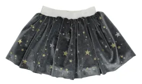 Popatu Baby Grey Skirt with Stars