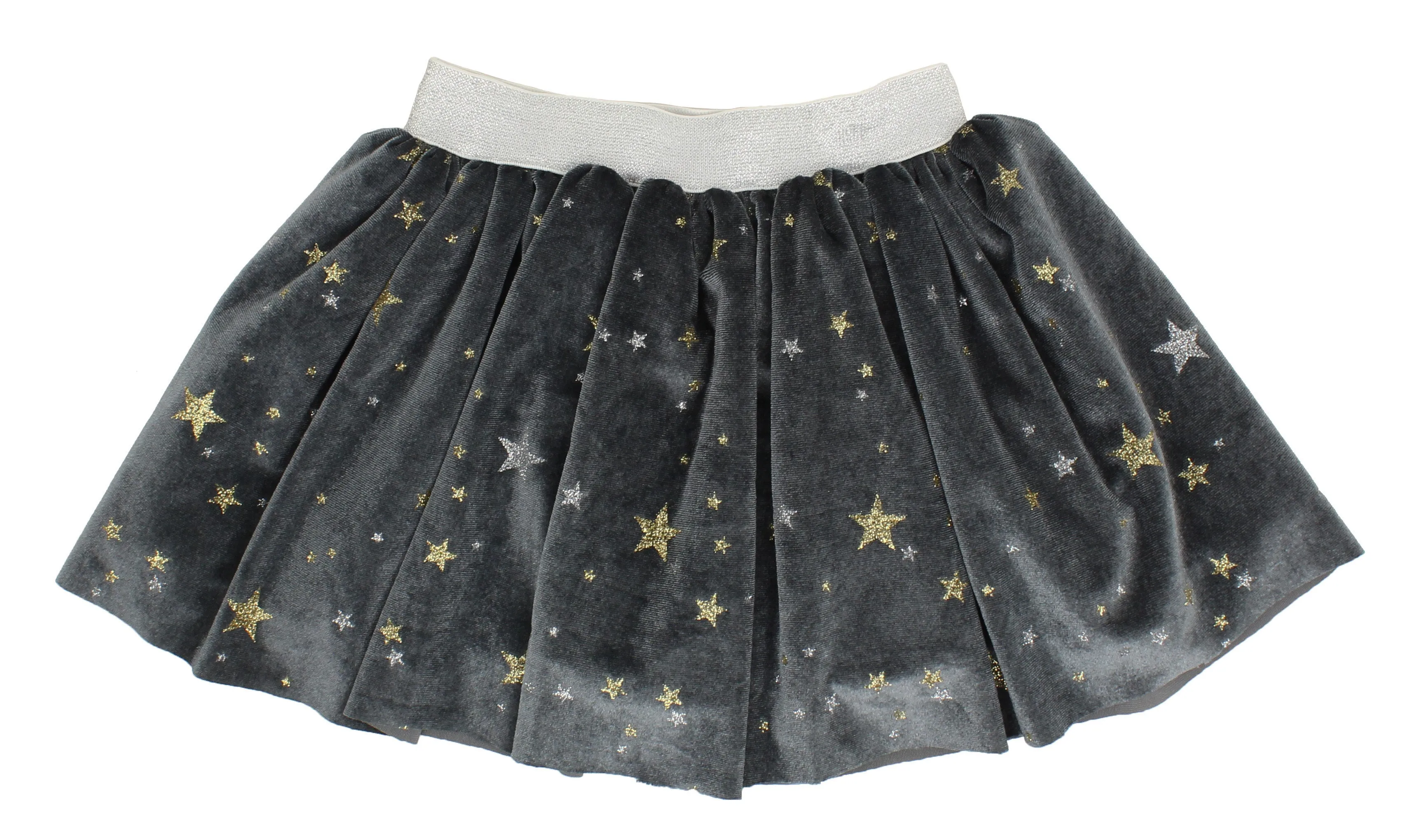 Popatu Baby Grey Skirt with Stars