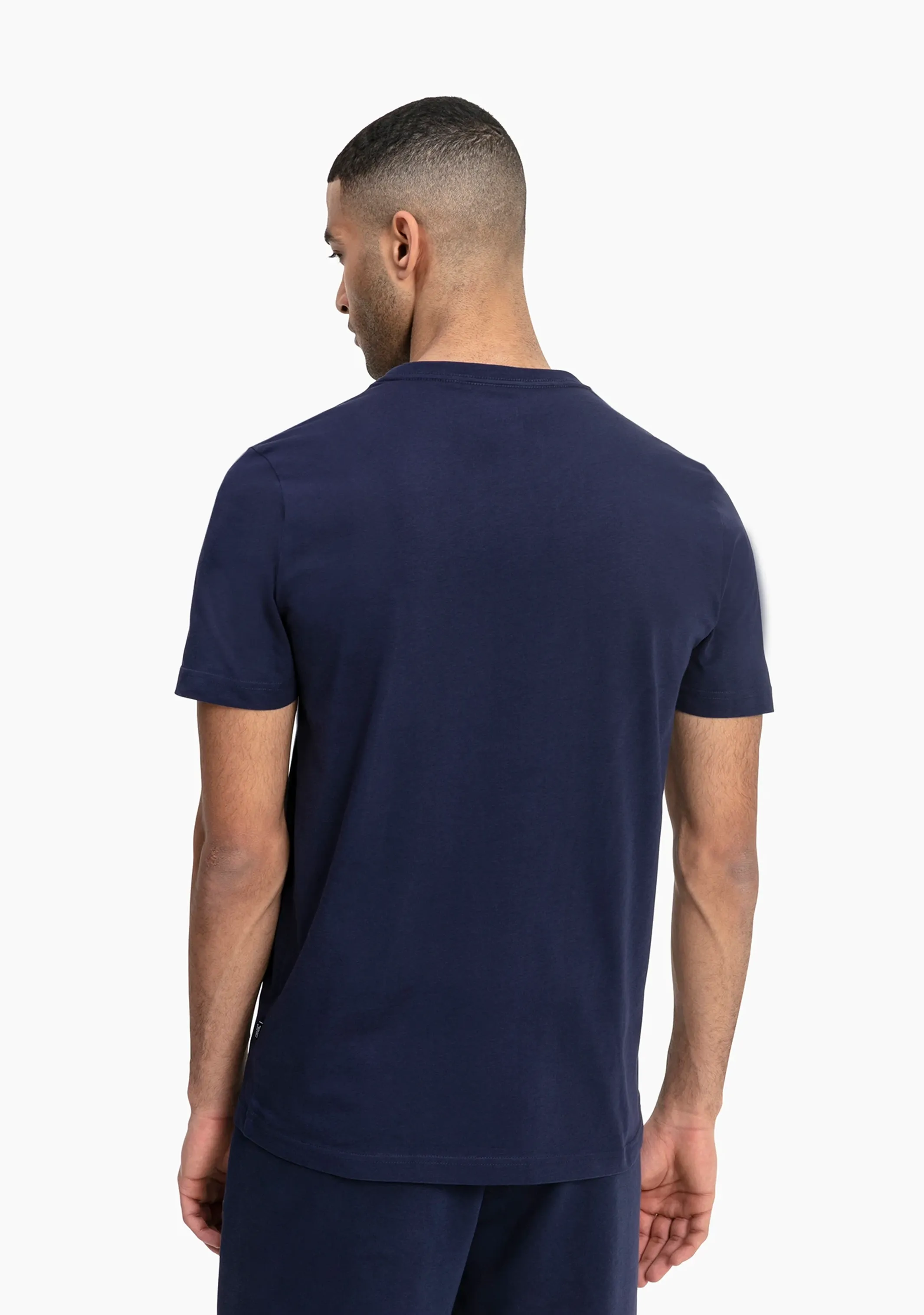 Puma Mens Essential Small Logo Tee Navy <br> 851741 06