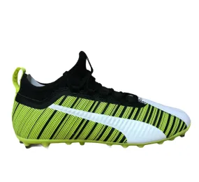 Puma men's football boot One 5.3 MG 105646 02 white-black-yellow