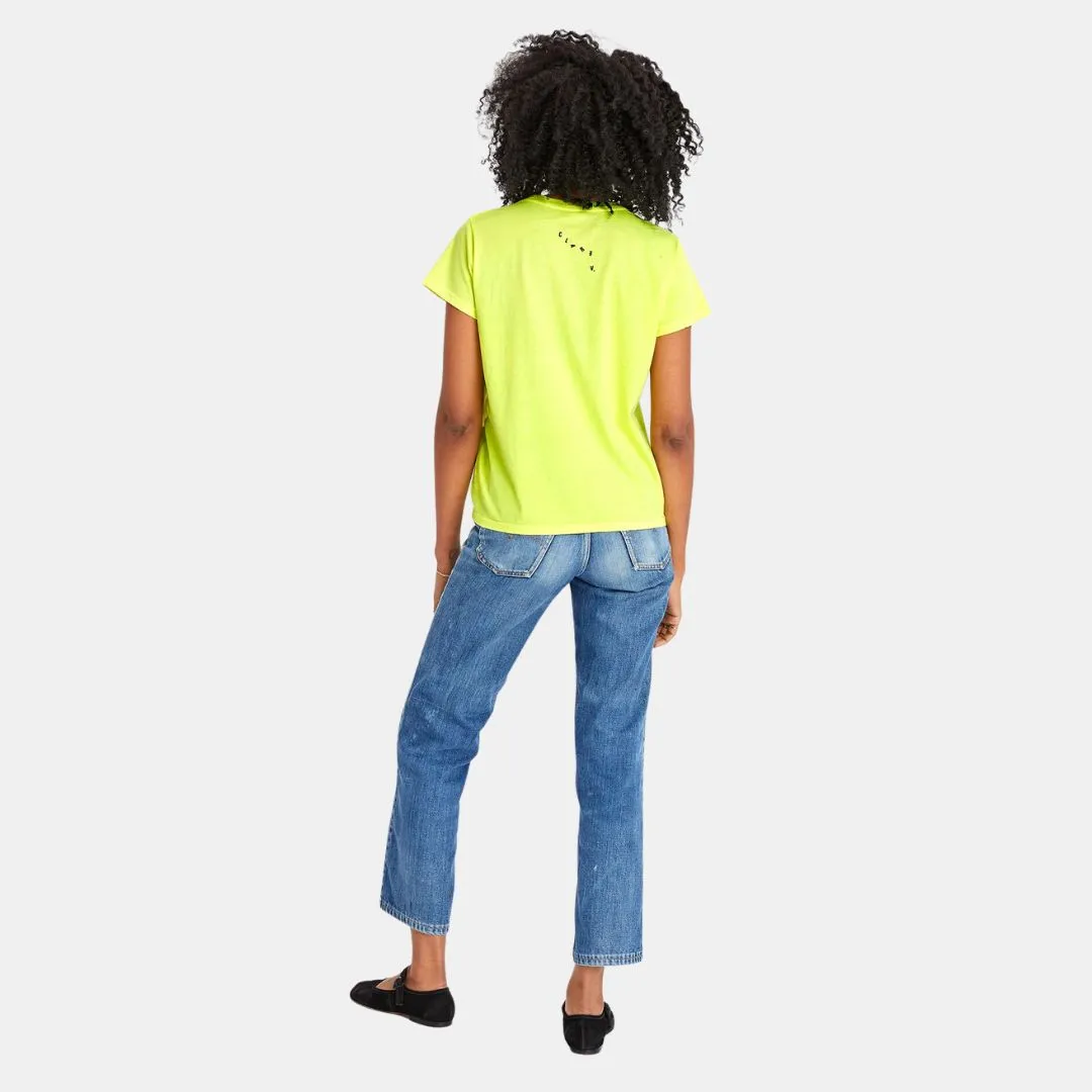 "Block Ciao" Classic Tee (Neon Yellow)