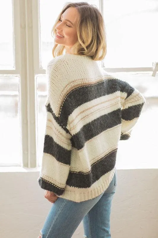 "Cables & Cables of Comfort" Sweater