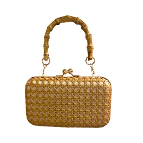 Rattan Clutch - Natural