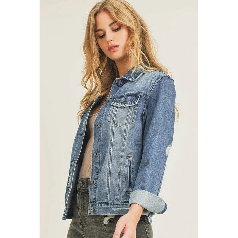 Relaxed Fit Classic Denim Jacket