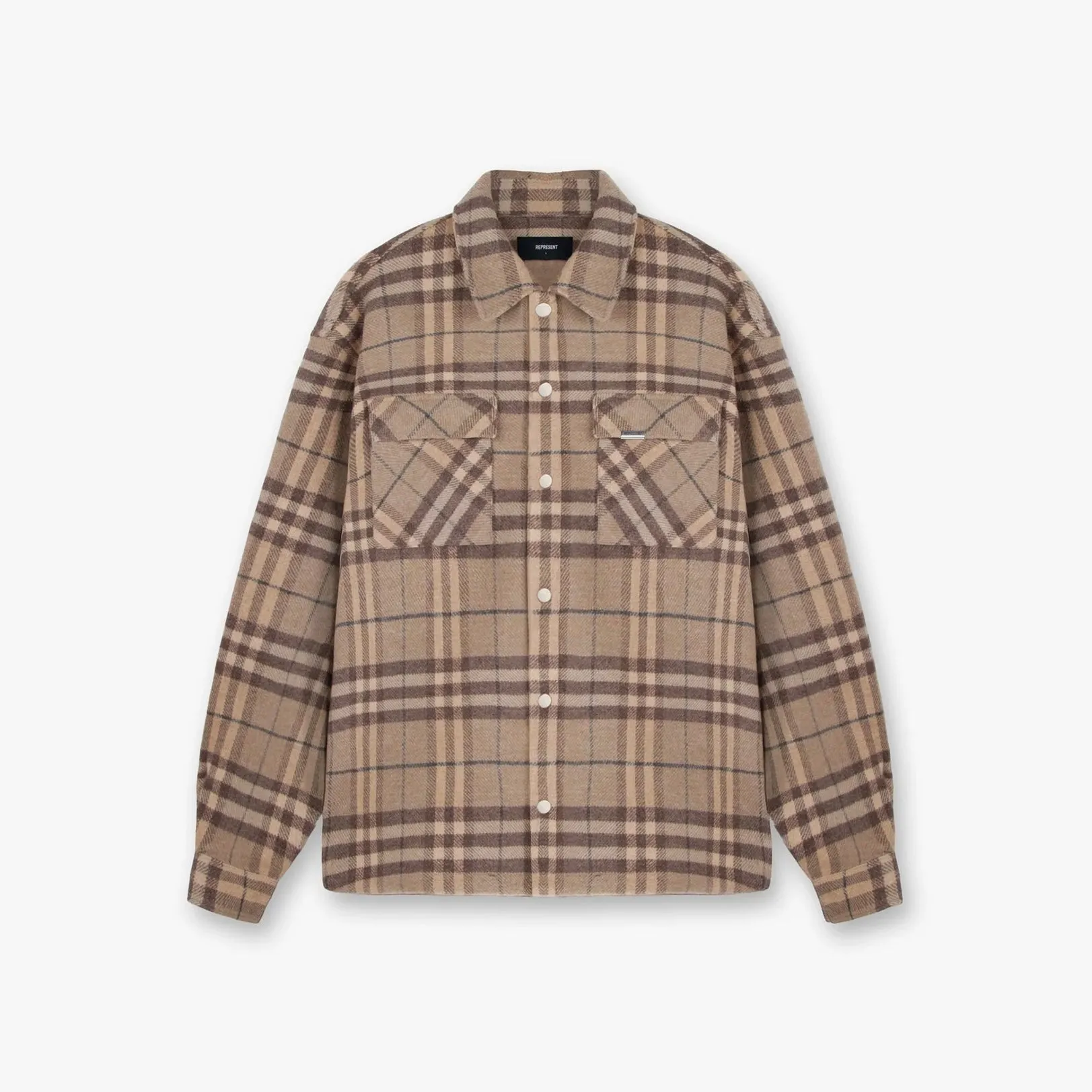 Represent Heavyweight Initial Hazel Flannel Shirt