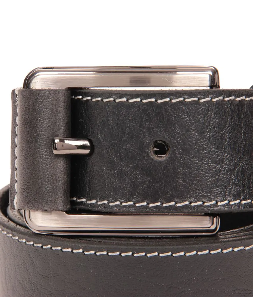 RL Casual Leather Mens Buckle Belt