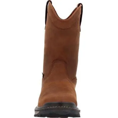 Rocky Men's Rams Horn 10" Comp Toe WP Pull On Work Boot -Horse- RKK0443