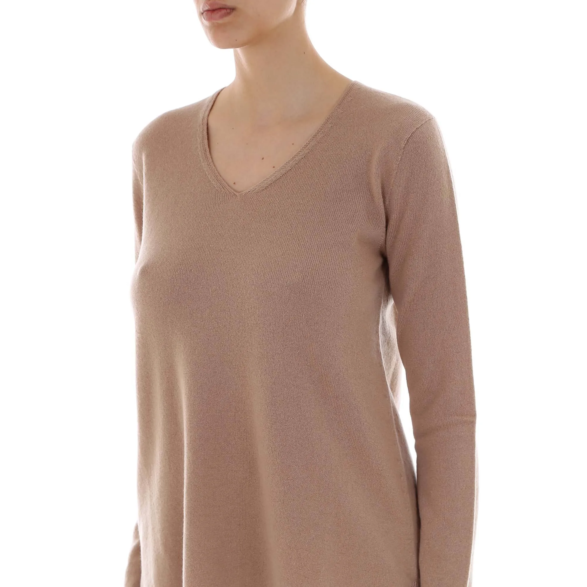 'S Max Mara Asymmetric V-Neck Pullover