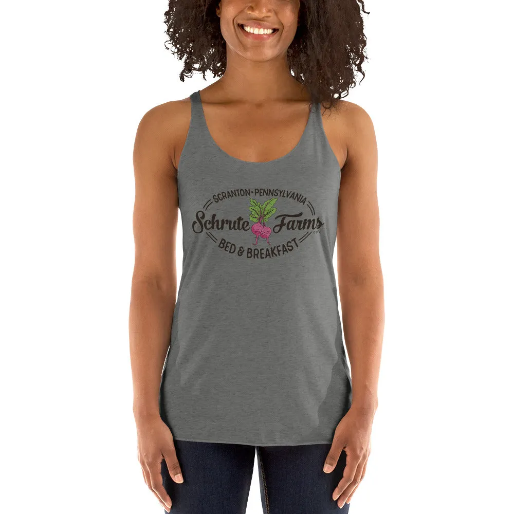 Schrute Farms Women's Racerback Tank