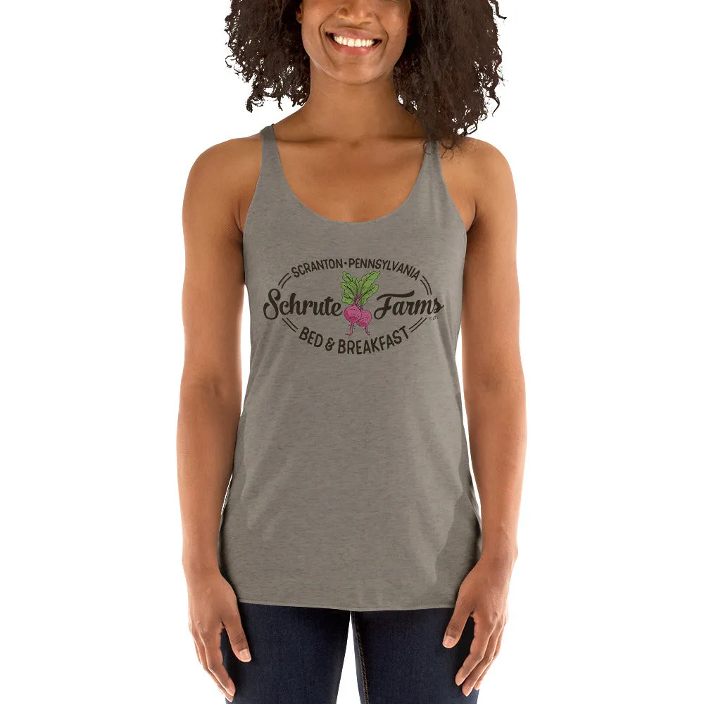 Schrute Farms Women's Racerback Tank