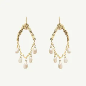 Selene Pearl Earrings Small