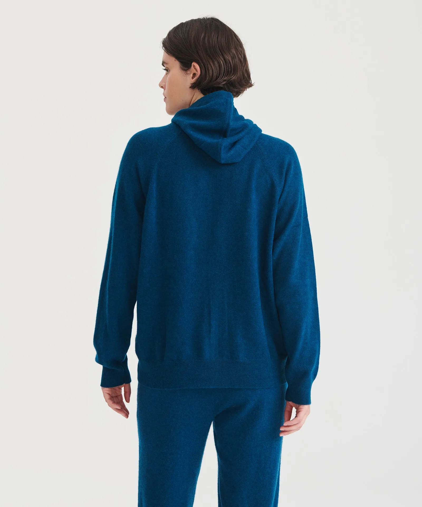 Signature Cashmere Zip Up Hoodie