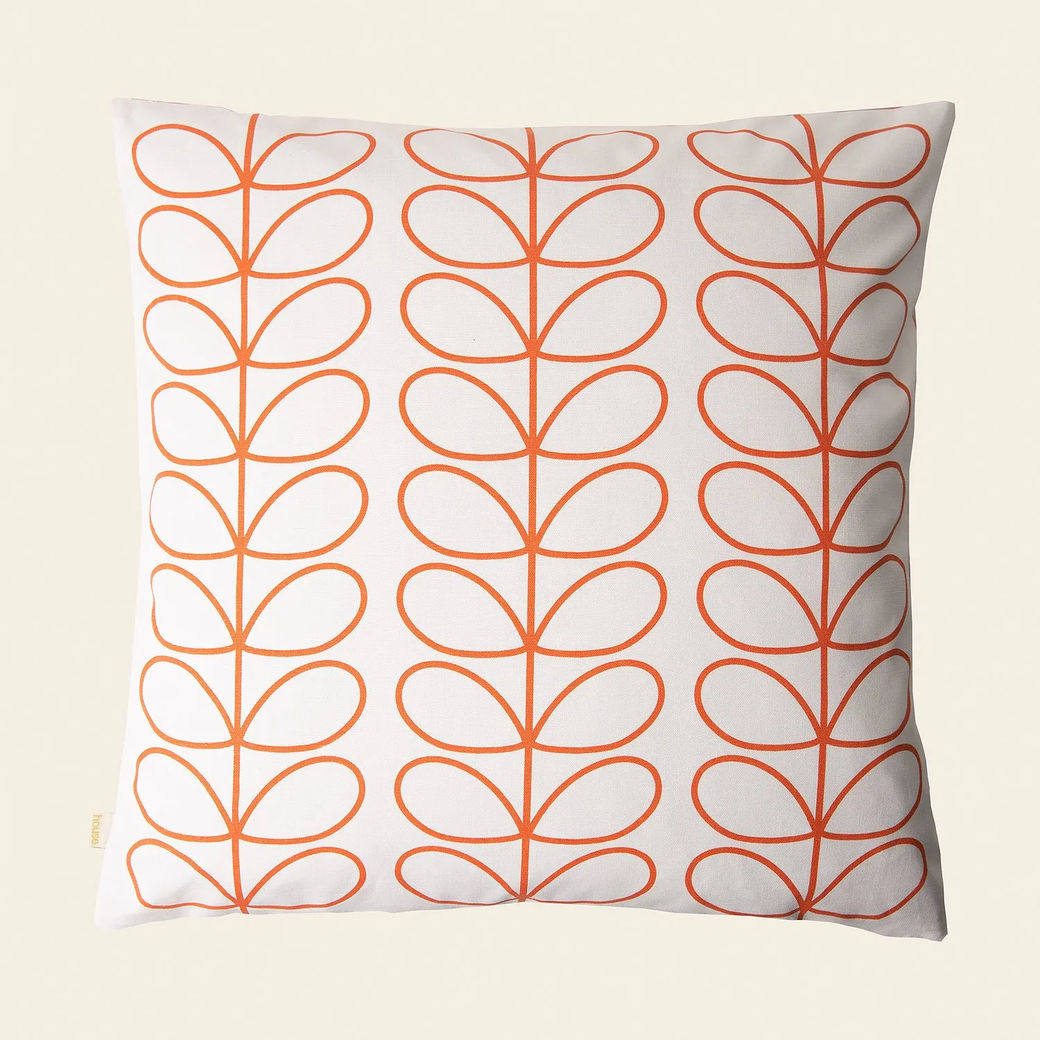 Small Linear Stem Cushion Persimmon