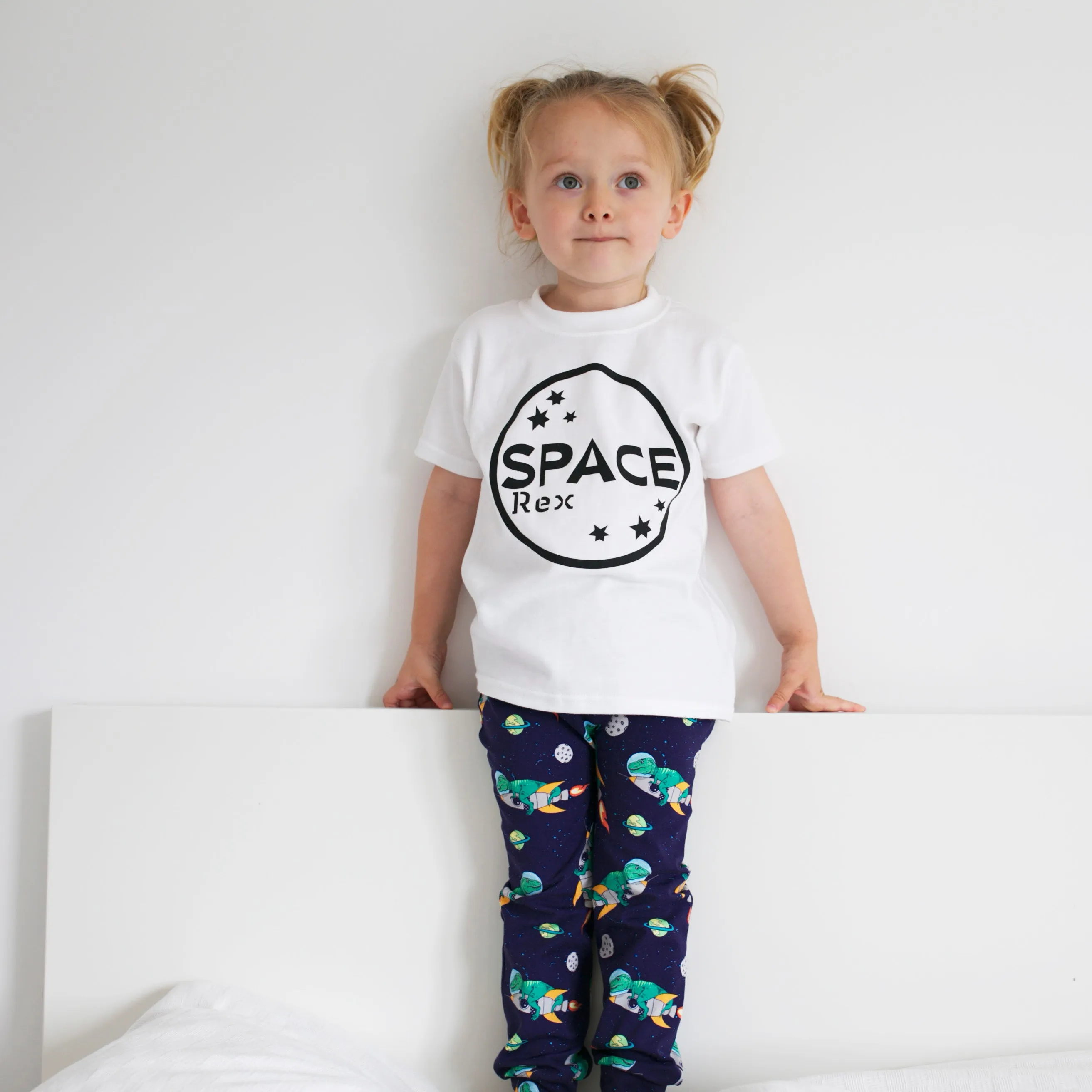 Space Rex Leggings 0-6 Years