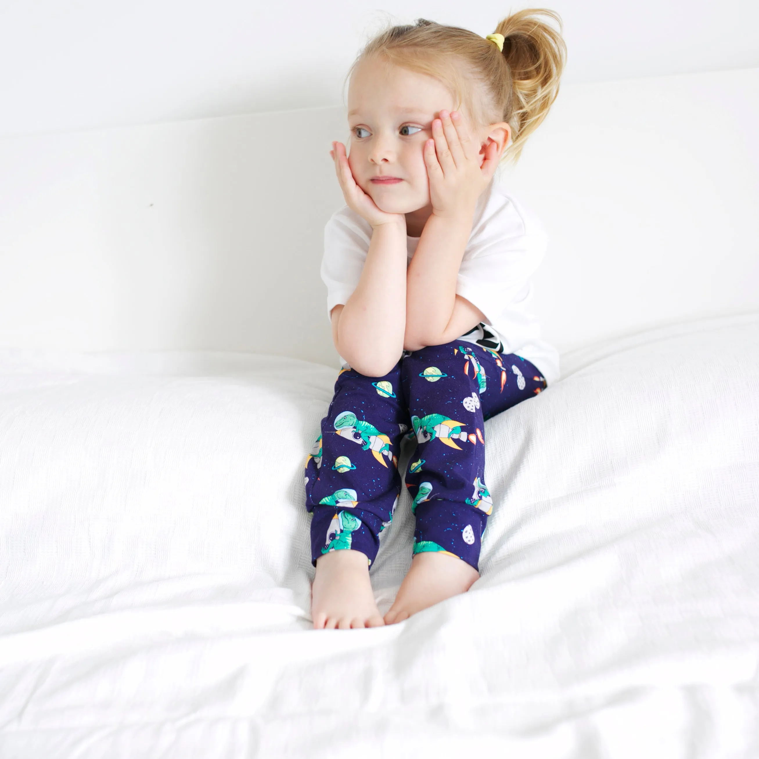 Space Rex Leggings 0-6 Years