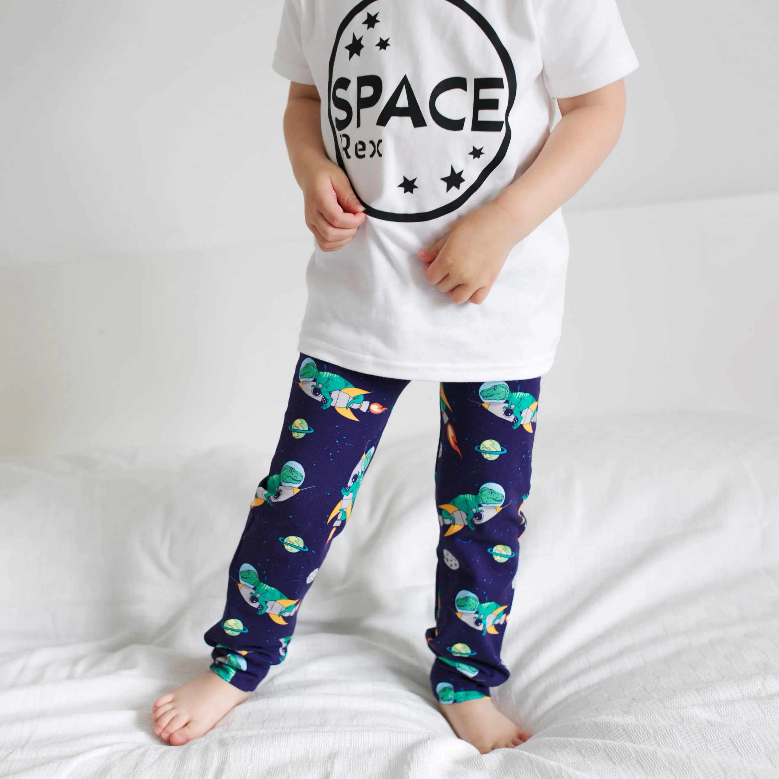 Space Rex Leggings 0-6 Years