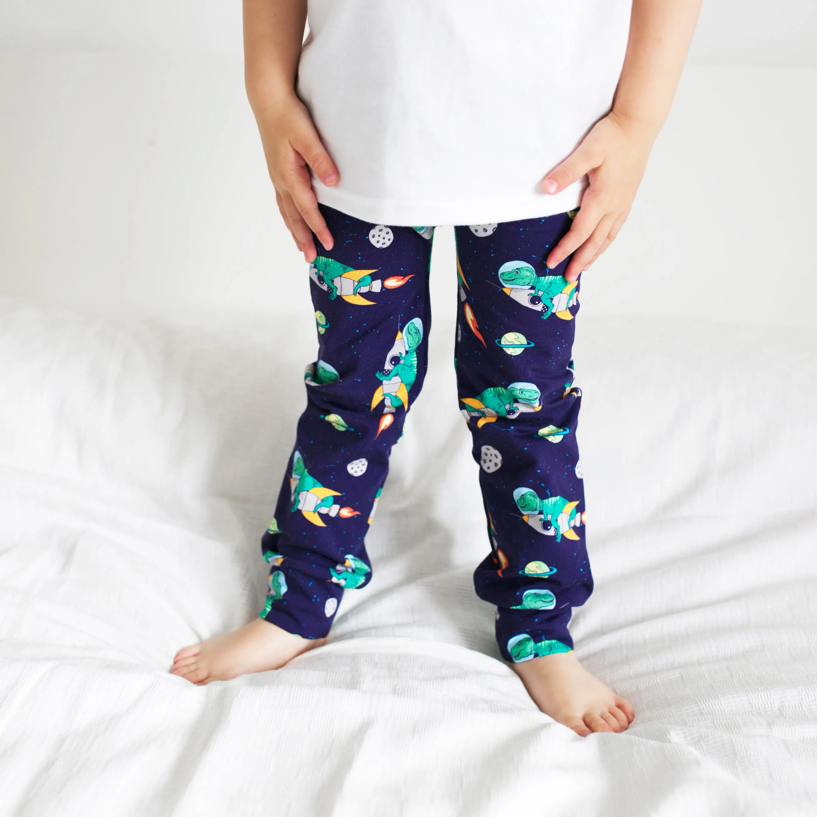 Space Rex Leggings 0-6 Years