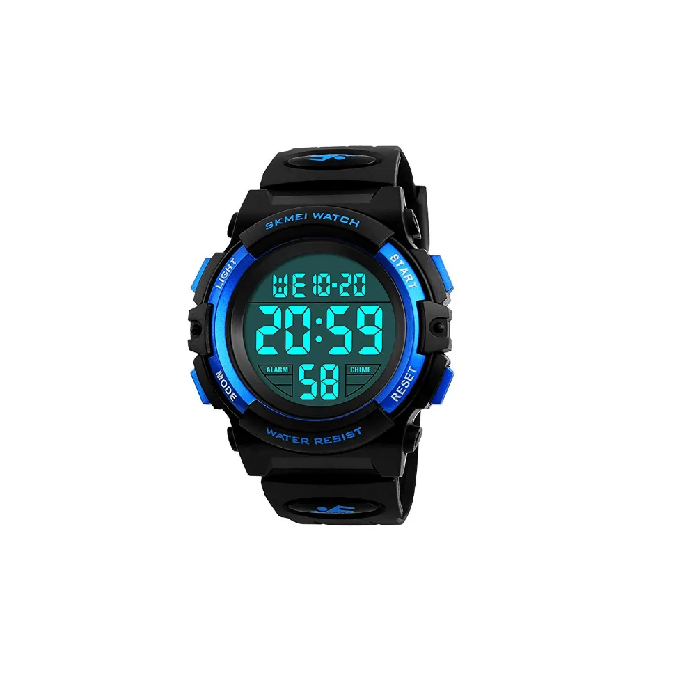 Sports Boys Digital Watch, Kids Waterproof Watches With Alarm