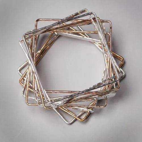 Square Bangle Bracelet