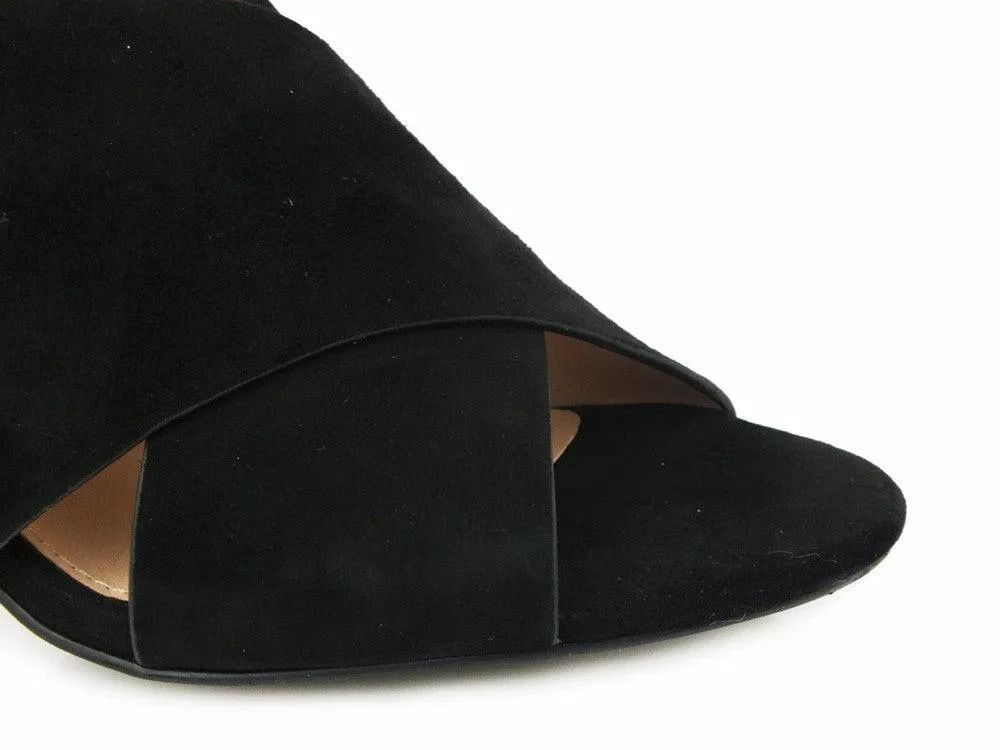 STEVE MADDEN Selma Black Suede SELM01S1