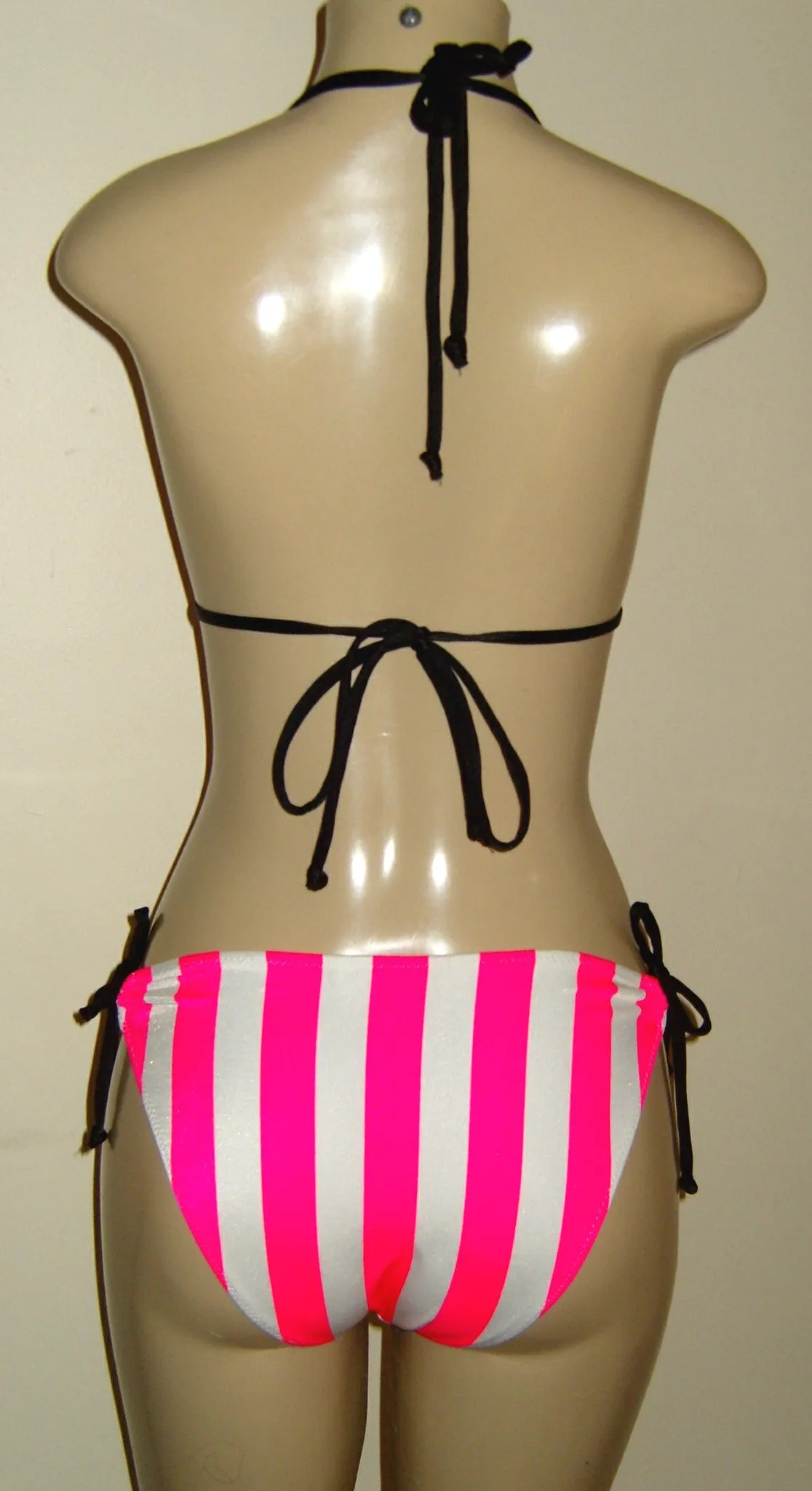 Stripe Triangle Top and Keyhole Bottom