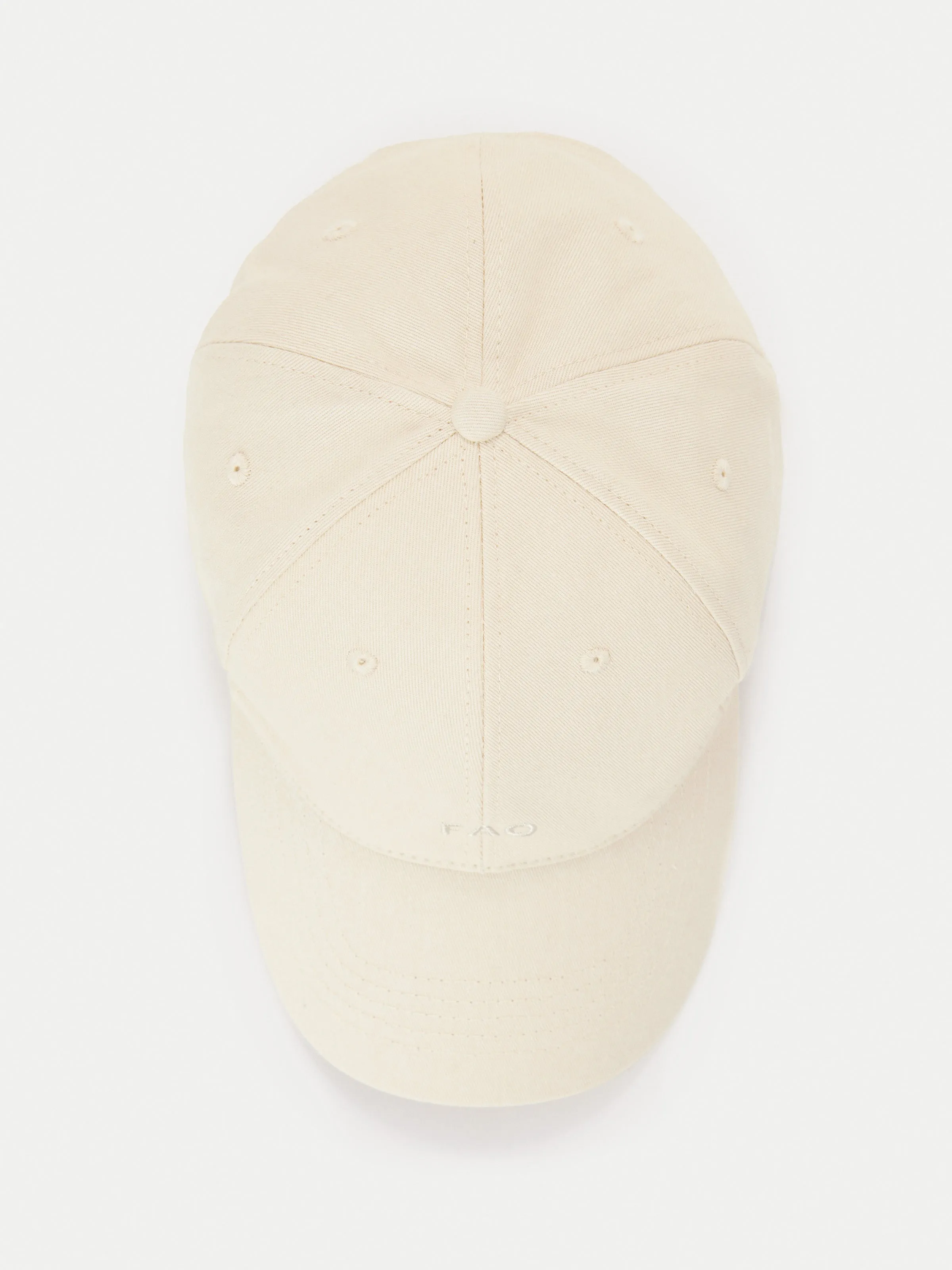 The Garment Dyed Dad Cap in Oatmeal