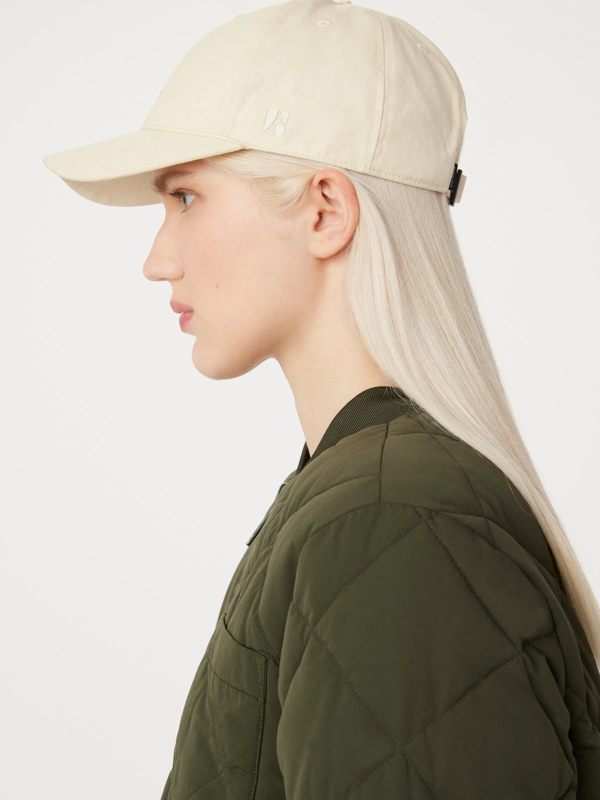 The Garment Dyed Dad Cap in Oatmeal