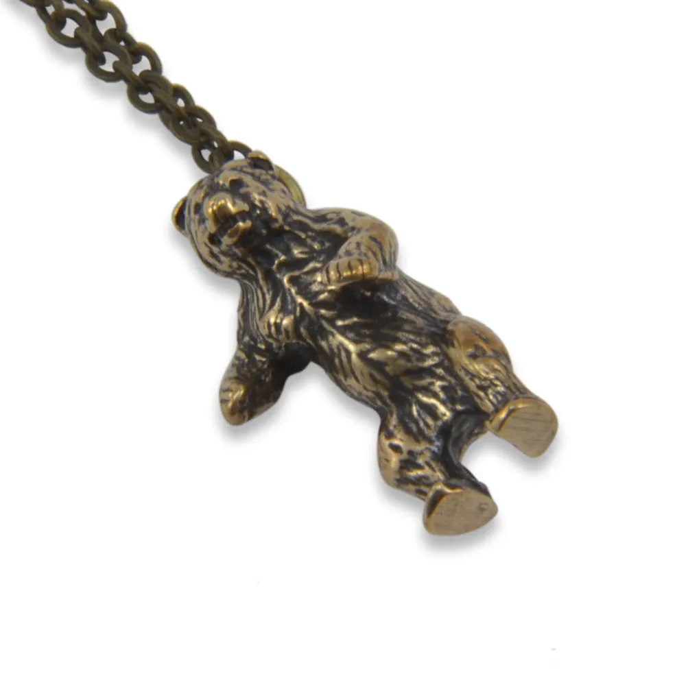 Tiny Cave Bear Necklace