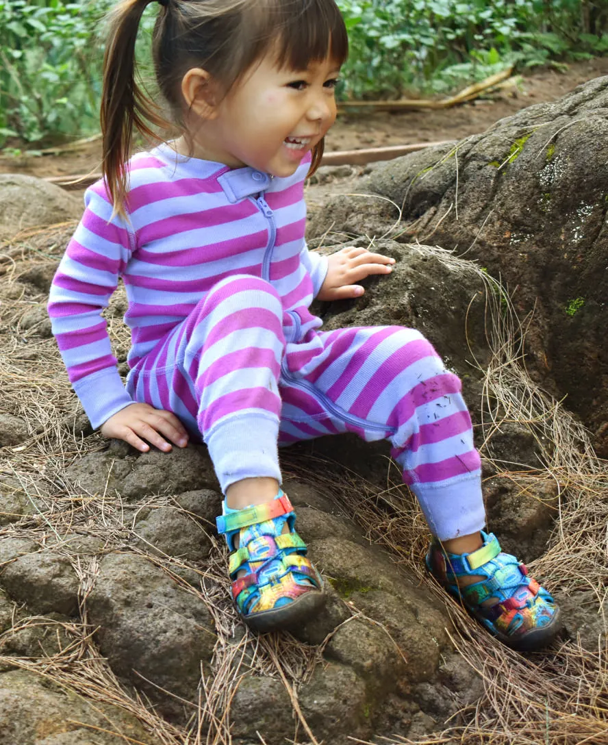 Toddlers' Seacamp II CNX  |  Rainbow/Festival Fuchsia