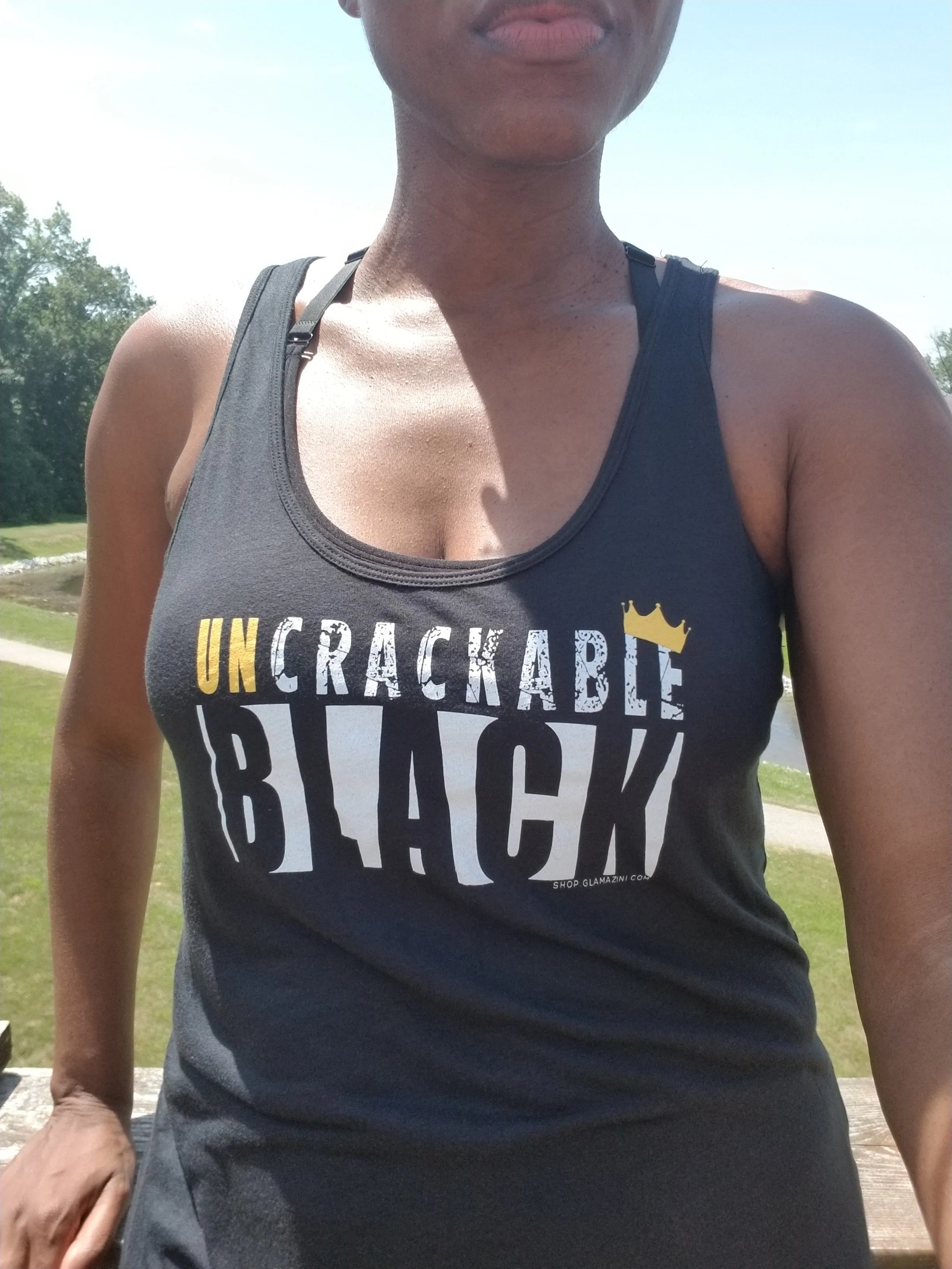 uncrackable black tank (women's cuts)