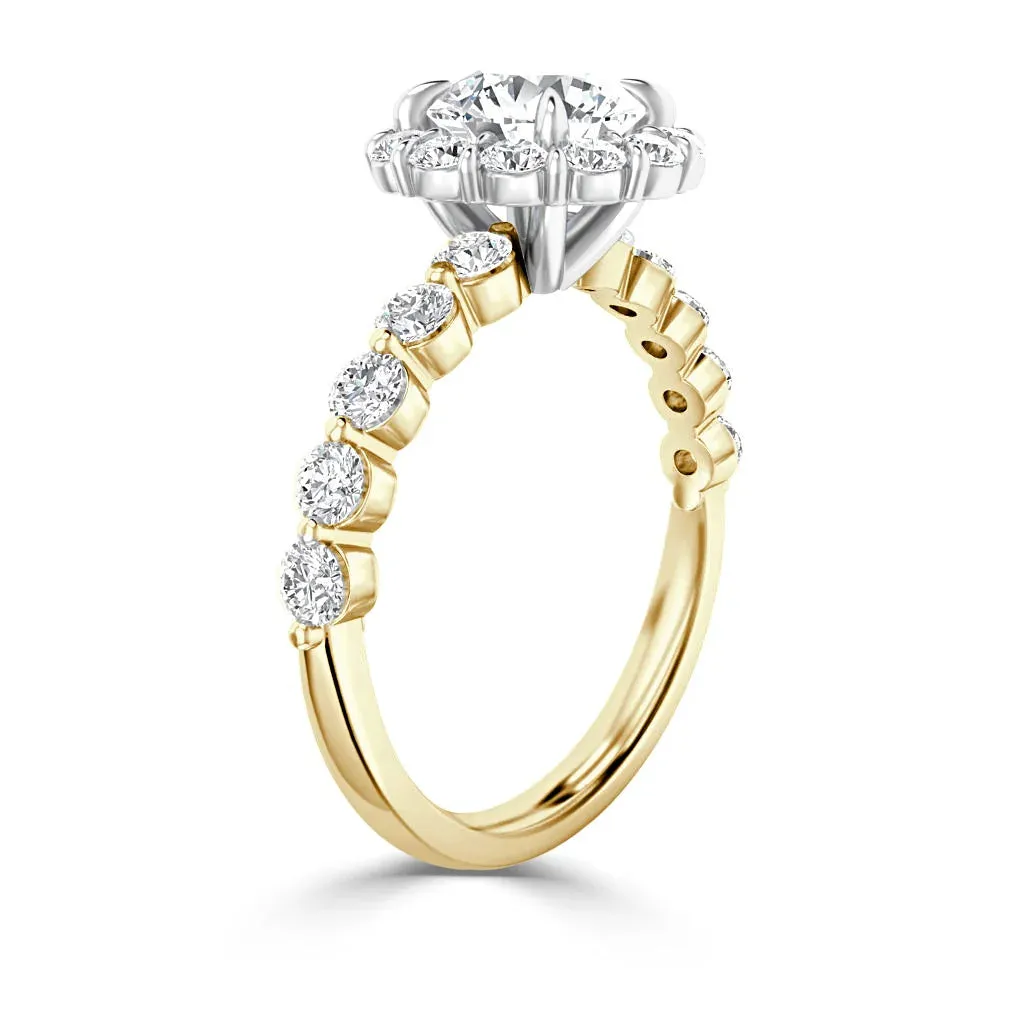 Veronica - 18ct Yellow Gold - Round