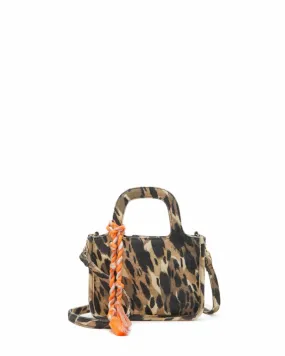 Vince Camuto Handbag ORIEL SM TOTE NATURAL/CAMO LEOPARD HEAVY TEX